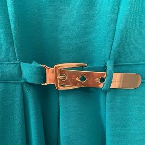 Jennifer Lopez Teal Dress